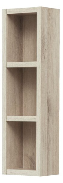 Mereo Mereo, Aira, fürdőszoba szekrény 20 cm, felső, polc, kronberg tölgy, MER-CN726S
