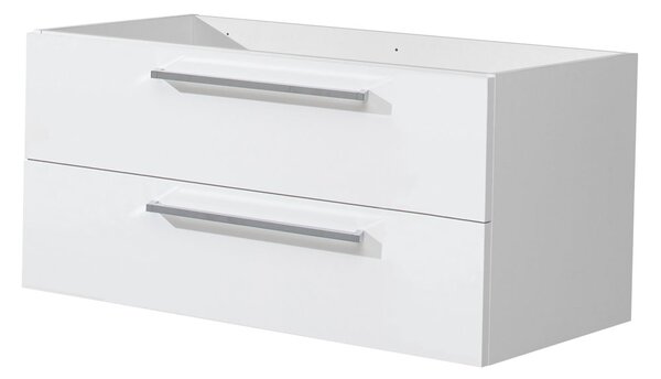 Mereo, Mereo Bino, fürdőszobaszekrény 120 cm, fehér, MER-CN663SN