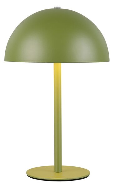 Zöld LED asztali lámpa fém búrával (magasság 21 cm) Munoz – Reality