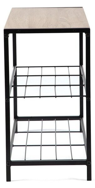 Fekete acél cipőtartó 63x44x30 cm Asten – Bonami Essentials