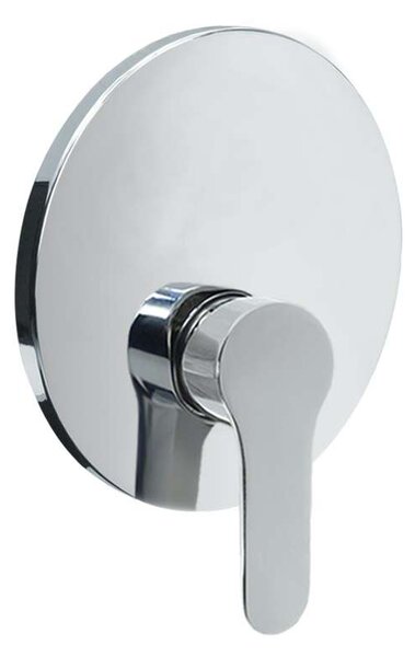 Mereo Mereo, Rejtett zuhanycsap kapcsoló nélkül, Zuna, Mbox, burkolat, króm, MER-CB60105ZA