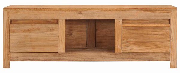 Tömör tíkfa TV-szekrény 100 x 30 x 35 cm