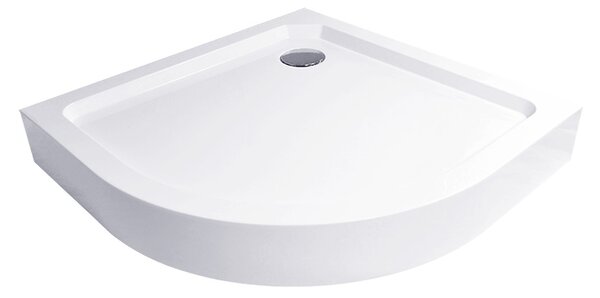 Mereo Mereo, Zuhanytálca R550, SMC, fehér, lábakkal és szifonnal o 90 mm, MER-CV11H