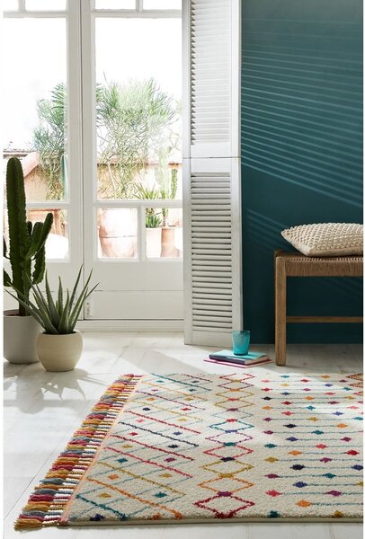 Krémszínű gyerek szőnyeg 120x170 cm Prairie – Flair Rugs