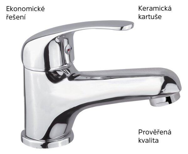 Mereo Mereo, Mosdóállvány csaptelep magasabb, Lila, lefolyó nélkül, magasabb változat, MER-CBEE10103