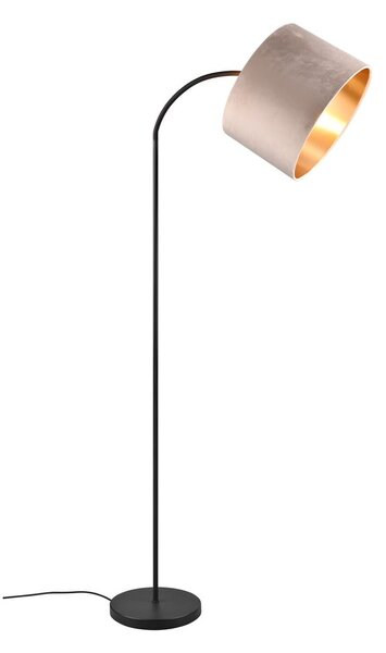 Fekete-bézs állólámpa (magasság 205 cm) Julieta – Trio