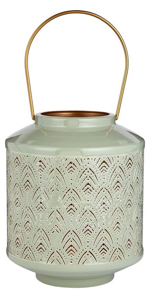WABI SABI fém lámpás 22 cm, menta