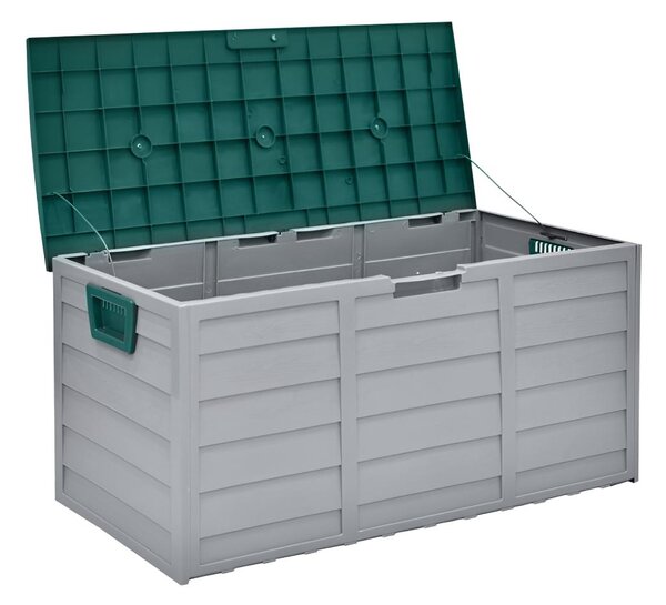 Kerti tároló box Korta (szürke + zöld)