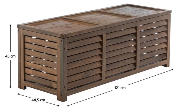 Kerti tároló box Lada (barna)