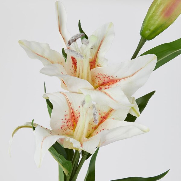 FLORISTA liliom 90 cm , fehér