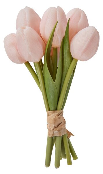 FLORISTA mini tulipán csokor 16 cm , rózsaszín