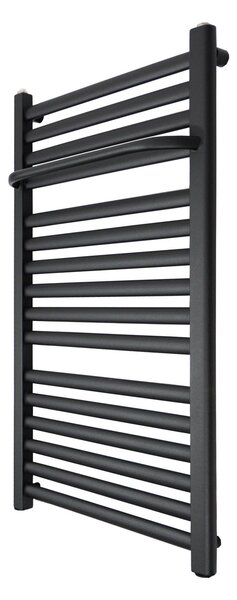 Regnis LE-R, fűtőelem törülközőtartóval 440x500mm, 289W, fekete, LE-R/500/440/D400/FEKETE