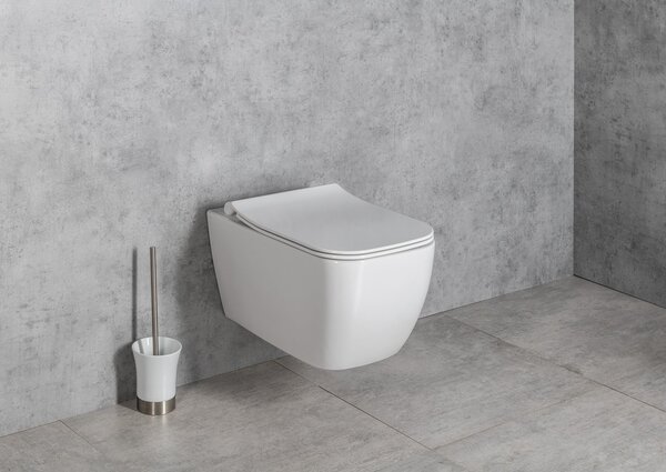 Isvea Isvea, VEA SLIM WC ülőke, lágyan záródó, Easy Take, fehér, 40Z10200I-S