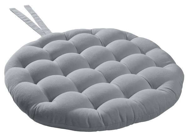 SOLID székpárna kerek, antracit szükre Ø40cm