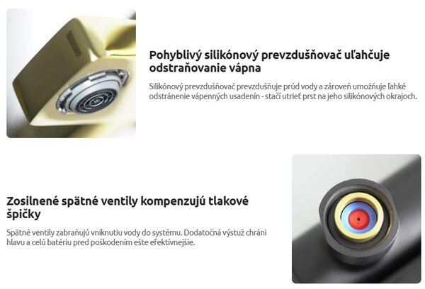 Deante Cascada, termosztatikus zuhanycsap zuhanykészlettel, fekete matt, DEA-NAC_N4HT