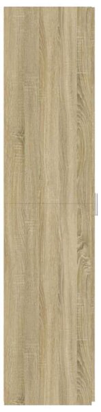 VidaXL sonoma tölgy színű szerelt fa magasszekrény 30 x 42,5 x 185 cm