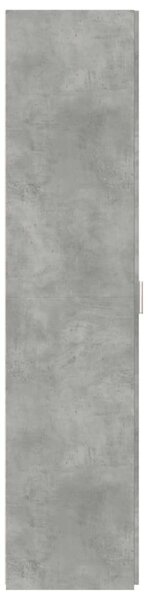 VidaXL betonszürke szerelt fa magasszekrény 30 x 42,5 x 185 cm