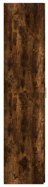 VidaXL füstös tölgy színű szerelt fa magasszekrény 40 x 42,5 x 185 cm