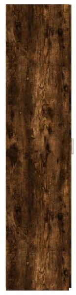 VidaXL füstös tölgy színű szerelt fa magasszekrény 30 x 42,5 x 185 cm