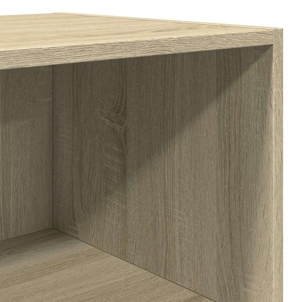 VidaXL sonoma tölgy színű szerelt fa magasszekrény 50 x 41 x 185