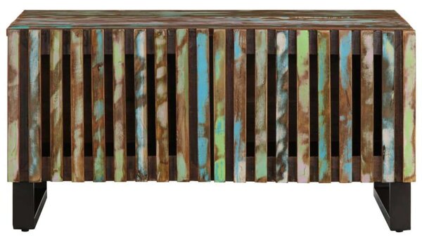 VidaXL Rusztikus Akácfa Dohányzóasztal - 80x51x40 cm