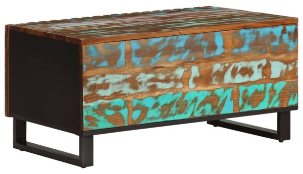 VidaXL Rusztikus Akácfa Dohányzóasztal - 80x51x40 cm
