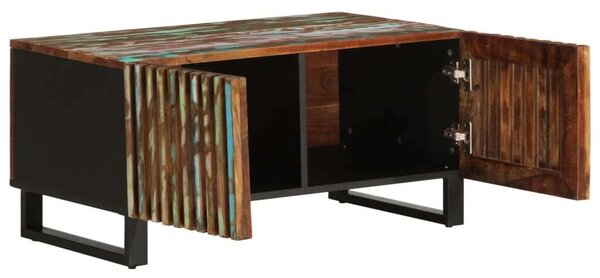 VidaXL Rusztikus Akácfa Dohányzóasztal - 80x51x40 cm