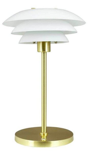 Asztali lámpa Dyberg Larsen, DL20, dimmable, Arany / Sárgaréz, Hálószoba, Fém, Dizájn