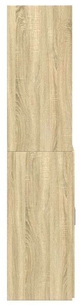 VidaXL sonoma tölgy színű szerelt fa magasszekrény 70 x 42,5 x 185 cm