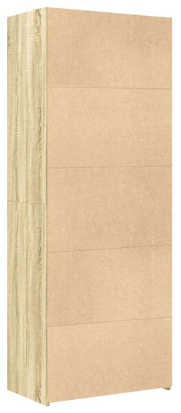 VidaXL sonoma tölgy színű szerelt fa magasszekrény 70 x 42,5 x 185 cm