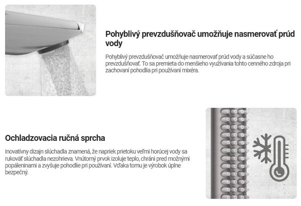 Deante Silia 4-lyukú fürdőcsaptelep kézizuhany-készlettel, grafit, DEA-BQS_D14M