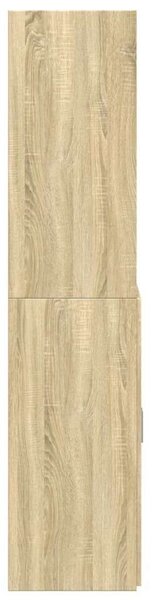 VidaXL sonoma-tölgy szerelt fa magasszekrény 80 x 42,5 x 185 cm