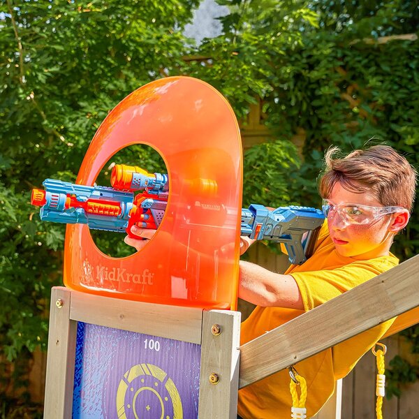 NERF BATTLE FORT kerti játszótér 4,45x1,84 m