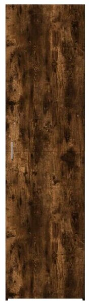VidaXL füstös tölgy színű szerelt fa magasszekrény 50x42,5x185 cm