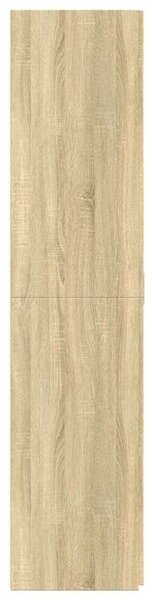VidaXL sonoma tölgy színű szerelt fa magasszekrény 70 x 42,5 x 185 cm