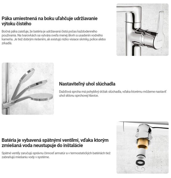 Deante Silia, szabadon álló kádcsaptelep kézizuhany-készlettel, matt fekete, DEA-BQS_N17M