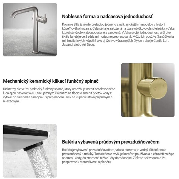 Deante Silia szabadon álló kádcsaptelep kézi zuhany készlettel, grafit, BQS_D17M