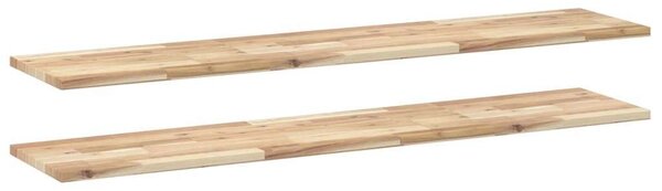 VidaXL Akácfa Fali Polc - 2 db - 160x30cm