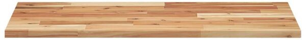 VidaXL 4 db olajbevonatú tömör akácfa függőpolc 100 x 40 x 2 cm