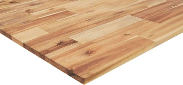 VidaXL 2 db olajbevonatú tömör akácfa függőpolc 160 x 40 x 2 cm