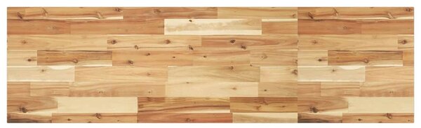 VidaXL Akácfa Fali Polc - 3 db - 120x40 cm