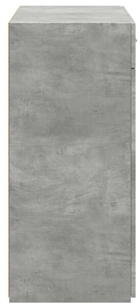VidaXL Tálalószekrény - Beton Szürke - 80x42,5x93 cm