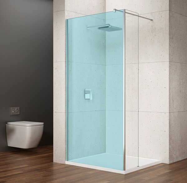 Gelco Gelco, VARIO kiegészítő panel 350 mm, átlátszó üveg, króm, GX3510