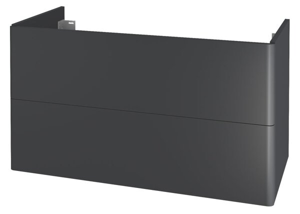 Mereo Mereo, Aira, fürdőszoba szekrény 100,8x46,5x52,8 cm, szürke, MER-CN432S