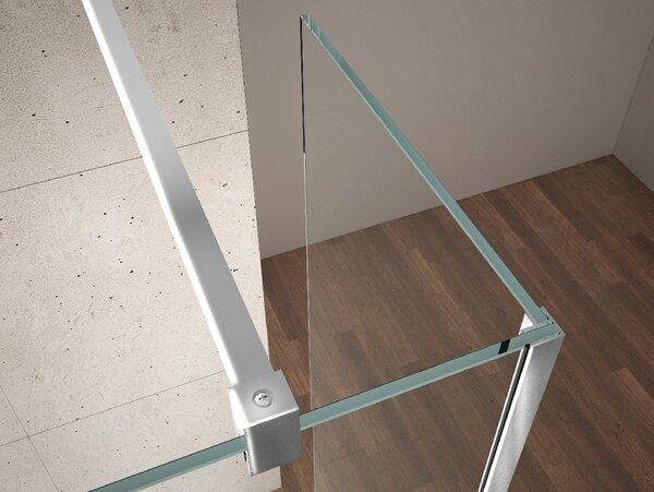 Gelco Gelco, VARIO kiegészítő panel 350 mm, átlátszó üveg, króm, GX3510