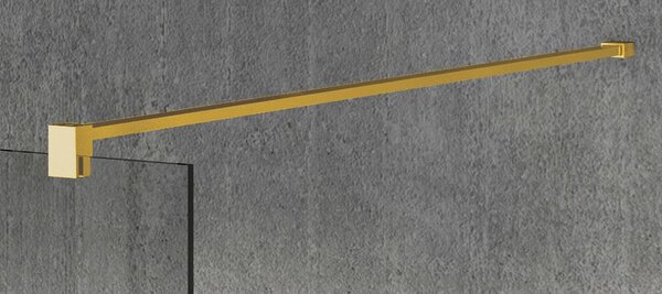 Gelco Gelco, VARIO GOLD MATT egyrészes térzuhany paraván, füstölt üveg, 700 mm, GX1370-02