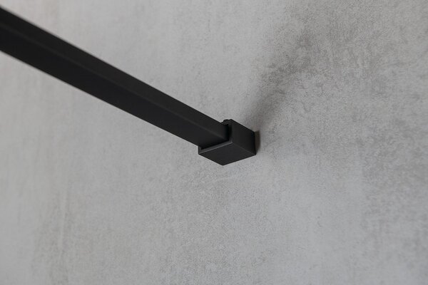 Gelco Gelco, VARIO BLACK egyrészes zuhanyparaván a térhez, nordic üveg, 700 mm, GX1570-02