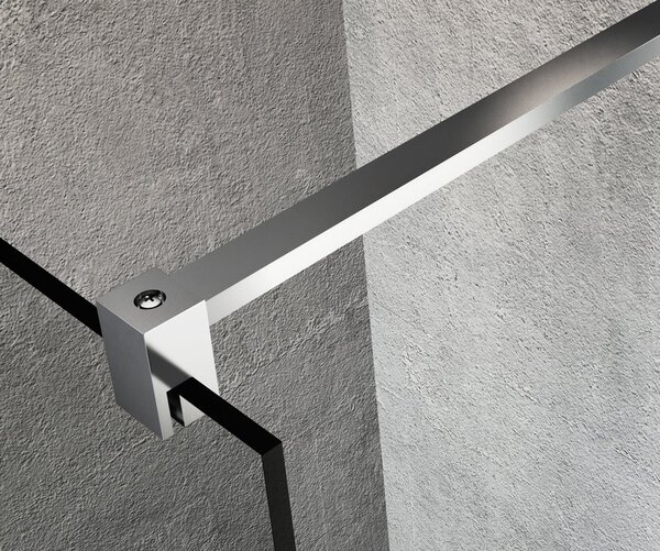 Gelco Gelco, VARIO CHROME egyrészes zuhanyparaván a térhez, nordic üveg, 700 mm, GX1570-01