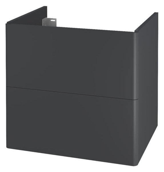 Mereo Mereo, Siena, fürdőszoba szekrény 60 cm, fehér, antracit, fekete, többszínű - RAL fényes/matt, MER-CN430S