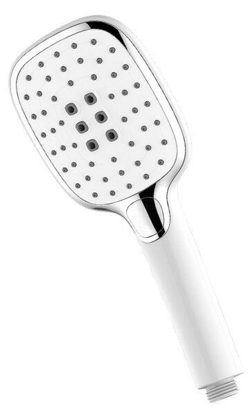 Mereo Mereo, termosztatikus fali zuhanycsaptelep tömlővel, kézi és lemezes négyzetzuhany 255x190mm, MER-CB60104TSJ